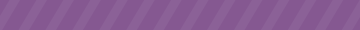 Purple decorative bar with white hash marks